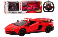 RC sportinis automobilis 1:12 Atidaromos durys Raudona