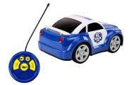 Cartoon Police Car Remote Controlled Lights Sounds