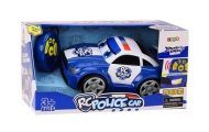Cartoon Police Car Remote Controlled Lights Sounds