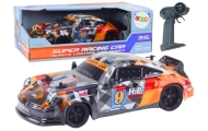Autko Zdalnie Sterowane RC 1:18 Gumowe Koła Drift Pomarańczowy