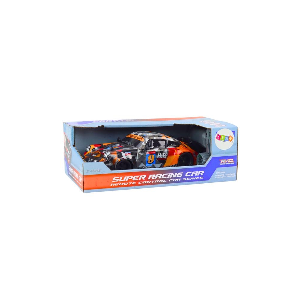 Nuotoliniu būdu valdomas RC automobilis 1:18 Guminiai ratai Drift Orange-Žaislai, Auto ir transporto žaislai, Valdomos radijo ba