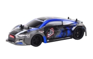 RC Remote Control Car 1:18 Rubber Wheels Drift Blue