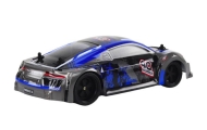 RC nuotolinio valdymo automobilis 1:18 Guminiai ratai Driftas mėlynas