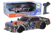 Remote Controlled Sports Car RC 1:18 Gray