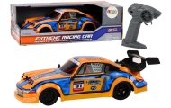 RC Remote Control Car 1:16 Rubber Wheels Drift Orange