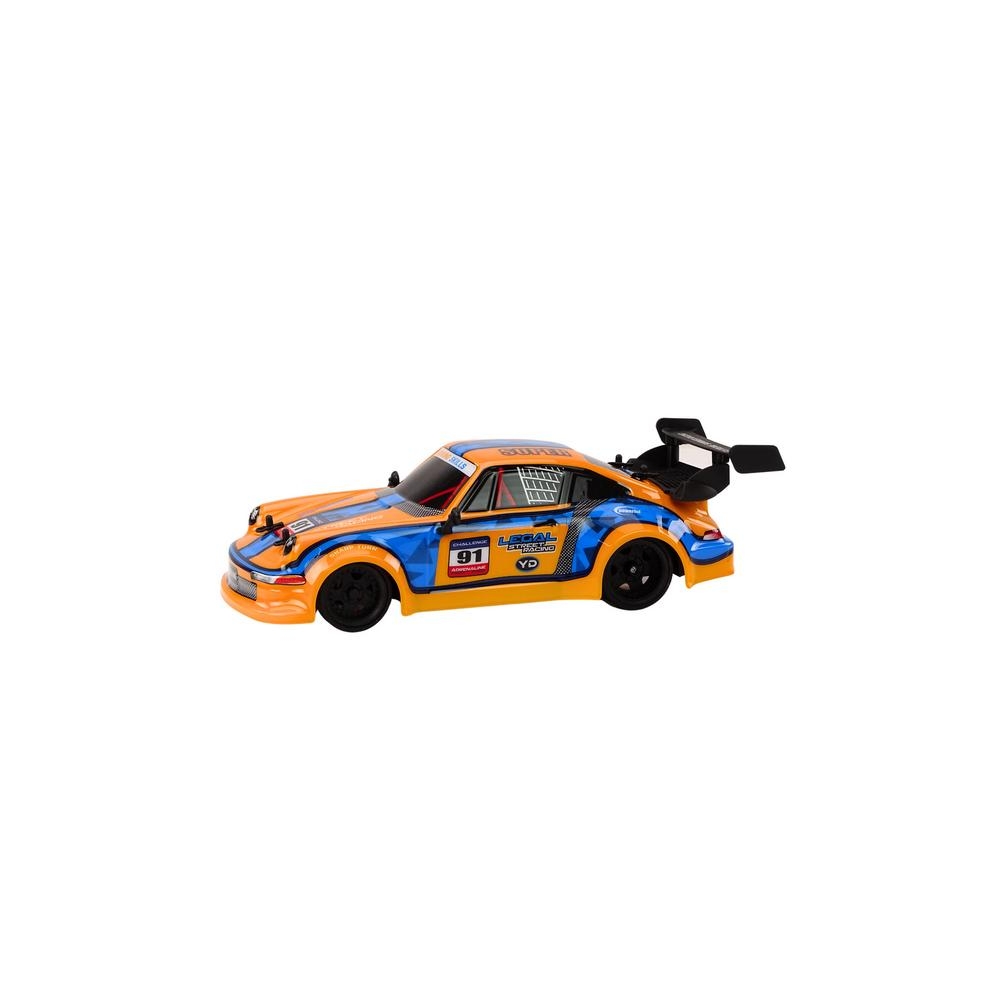 Nuotoliniu būdu valdomas RC automobilis 1:16 Guminiai ratai Drift, Orange
