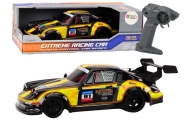 Nuotoliniu būdu valdomas RC automobilis 1:16 Guminiai ratai Driftas, Geltonas