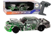 RC Remote Control Car 1:16 Drift Rubber Wheels Green