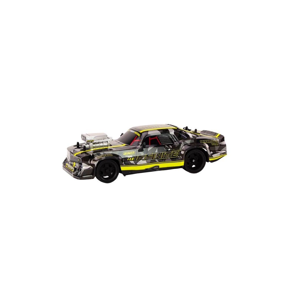 RC nuotolinio valdymo automobilis 1:16 Guminiai ratai Drift Black