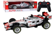 Remote Controlled RC Racer 1:12 Silver Lights Sounds