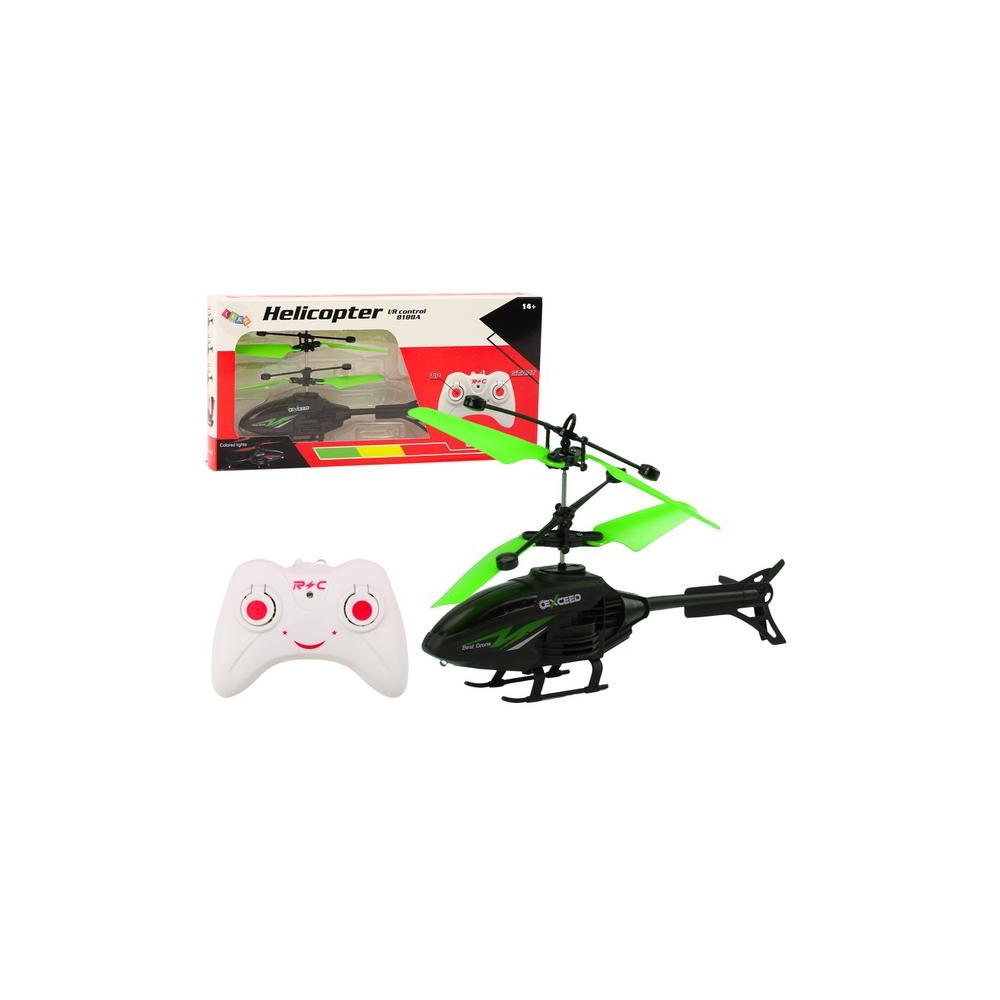 Helikopter Zdalnie Sterowany RC Żyroskop Zielony