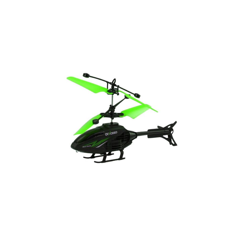 Helikopter Zdalnie Sterowany RC Żyroskop Zielony