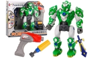 Screwing Robot Weapon Drill Screwdriver Light Sound Green
