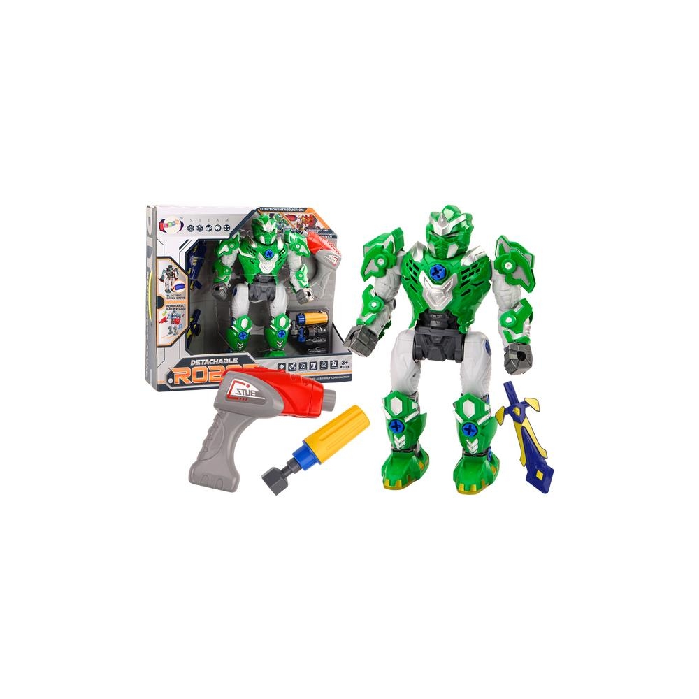 Prisukamas robotas Šviesos garsas, Žalias