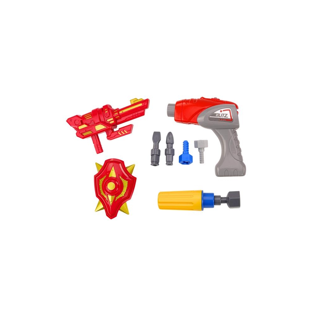 Robotas Turning Weapon Drill Screwdriver garsai šviesos turkio sp.