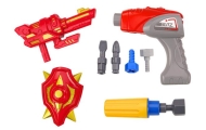 Robotas Turning Weapon Drill Screwdriver garsai šviesos turkio sp.