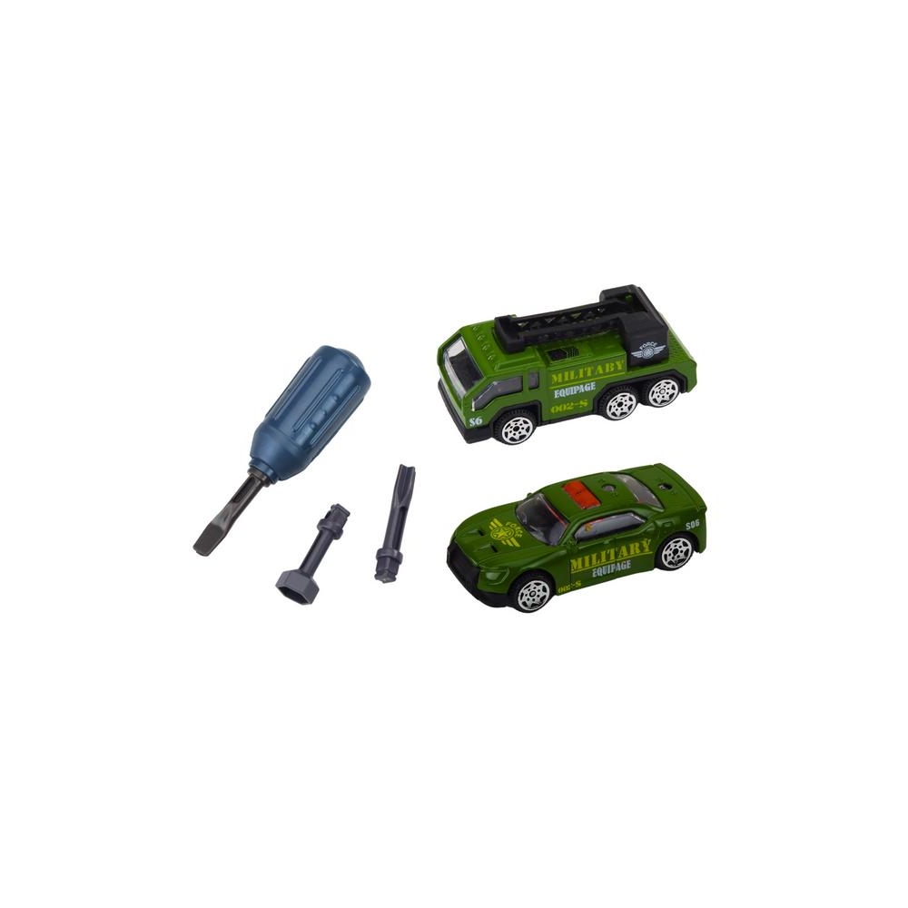 Tankas, karinė transporto priemonė, surinkimo rinkinys, mėlynos spalvos, su garsais, „Resoraki“ rinkinys