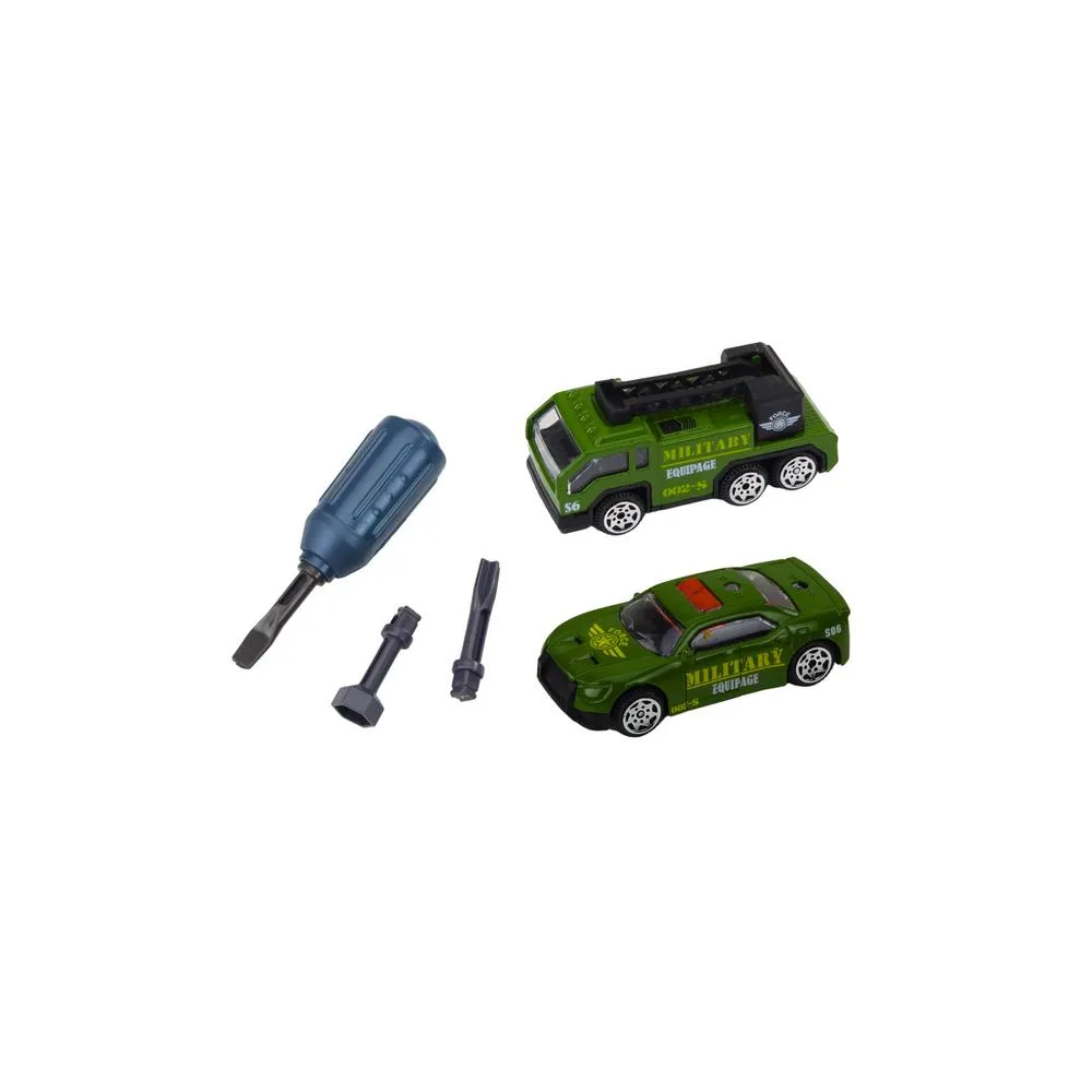 Tankas, karinė transporto priemonė, surinkimo rinkinys, mėlynos spalvos, su garsais Resoraki-Žaislai, Auto ir transporto žaislai