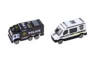 Lora Tow Truck Race Track 2in1 Lights Sounds Signs Cars Blue