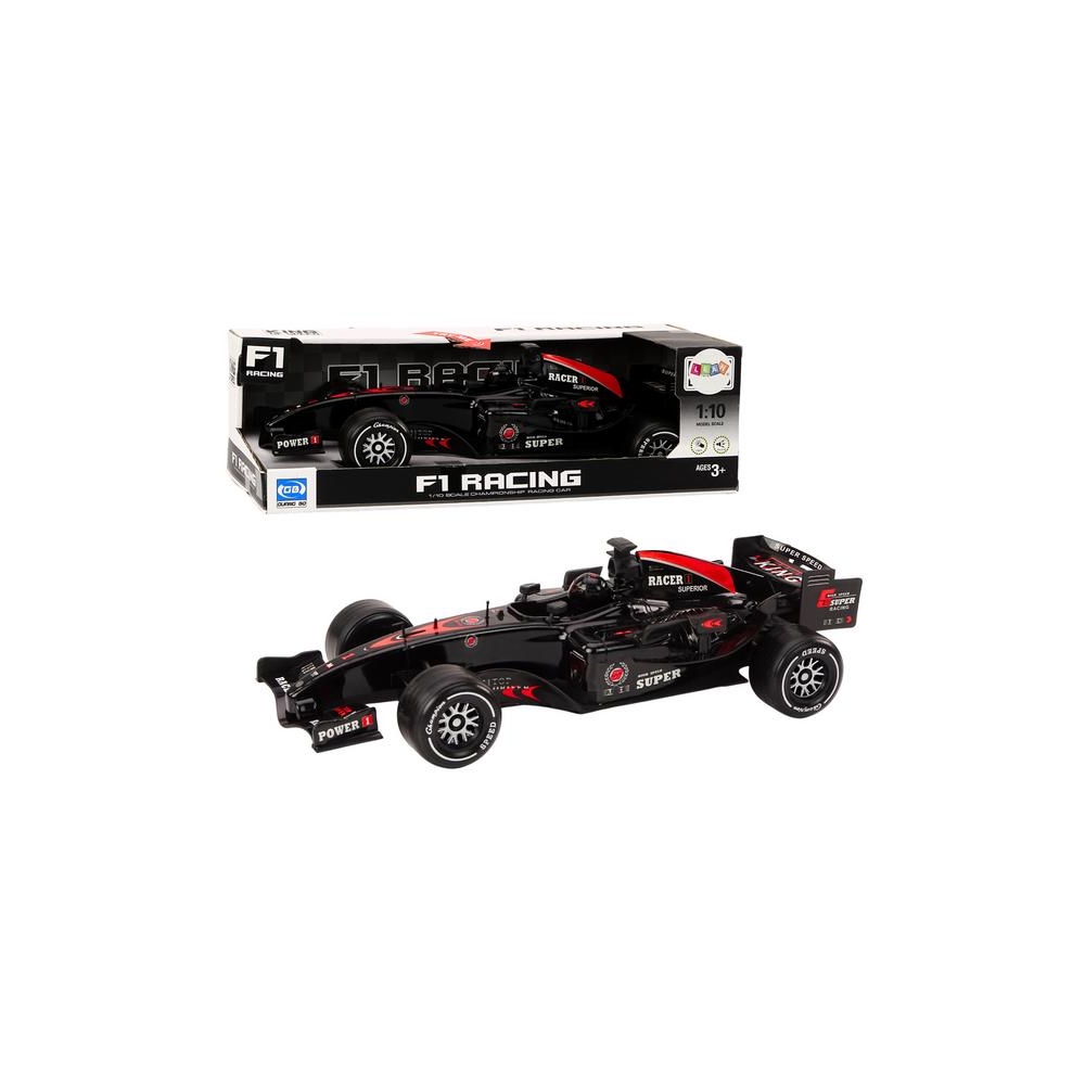 F1 lenktyninis automobilis su 1:10 pavara Juodi garsai