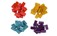Battery-operated Green Dinosaur Car Arranging Colorful Dominoes 4 Colors of Blocks