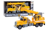 Truck Yellow Crane With Friction Drive Light and Sound Effects
