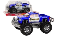 Policijos automobilis Pickup Mėlynas visureigis policijos automobilis