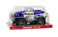 Policijos automobilis Pickup Mėlynas visureigis policijos automobilis