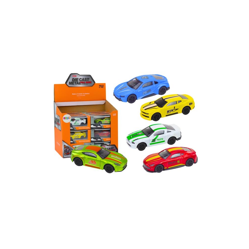 Automobilio spyruoklė 1:43 Metalinė pavara Guminiai ratai
