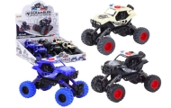 Police Car Friction Drive 3 Off-Road Colors