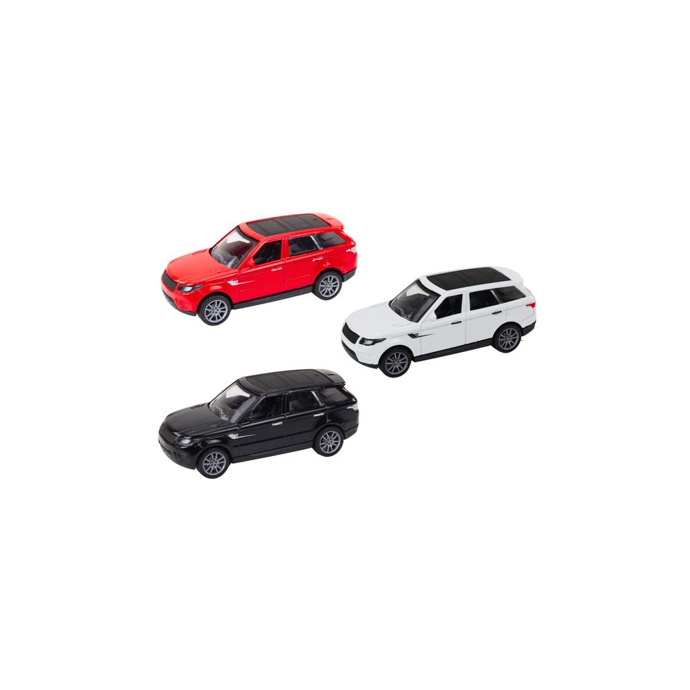 Keleivinis automobilis 1:36 Važiuoti metalinis juodas baltas raudonas