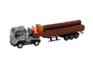 Wood Truck Truck Trailer 1:24 Wood Logs Sounds Lights