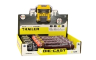 Wood Truck Truck Trailer 1:24 Wood Logs Sounds Lights
