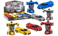 Automatinis robotas 2in1 transformacijos sportinis automobilis važiuoti MIX 1vnt