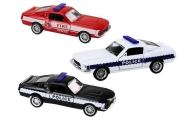 Police Car Fire Department Privileged Vehicles 1:32 Mix