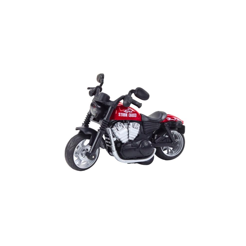"Harley" sportinis motociklas su frikcine pavara 3 spalvos