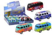 Camper Bus 1:32 Metal Lights Sounds Drive Opening Doors