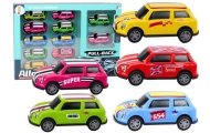 Automobilių rinkinys, spyruoklės, važiuoklė, spalvinga, 12 dalių