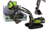 Crawler Excavator Metal Bucket 1:55 Black and Green