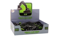 Crawler Excavator Metal Bucket 1:55 Black and Green