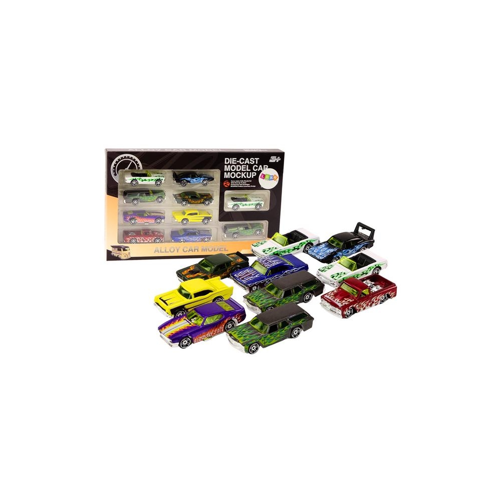 Automobilių spyruoklių rinkinys 1:64 Metalinės spyruoklės 10 vnt
