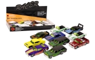 Toy car Racing car Metal spring 1:64