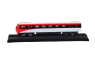 Model Kolekcjonerski Pociąg Czerwono-Biały 1:48 Metalowy