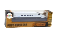 Model Kolekcjonerski Pociąg Wagon Biały 1:48 Metalowy
