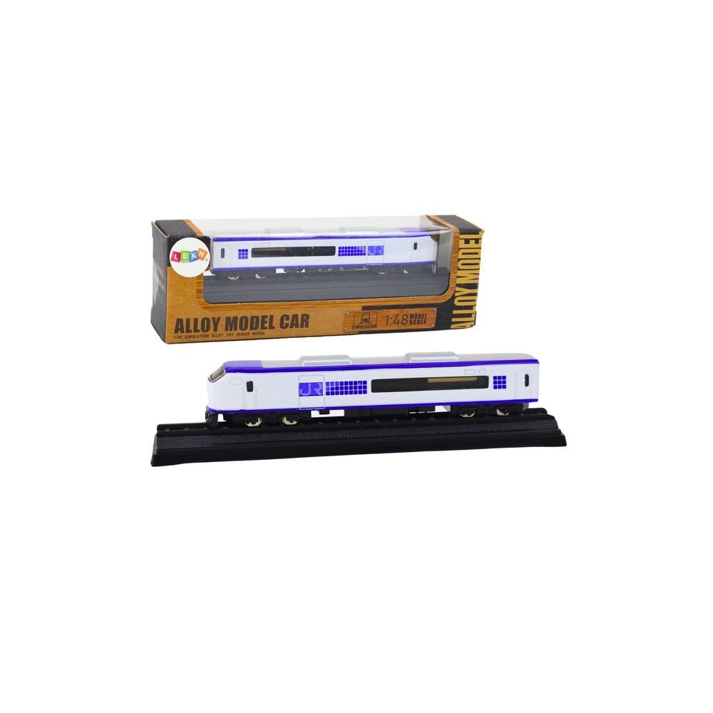 Kolekcionis modelis Railway Car, 1:48, Metalas, Balta ir Mėlyna