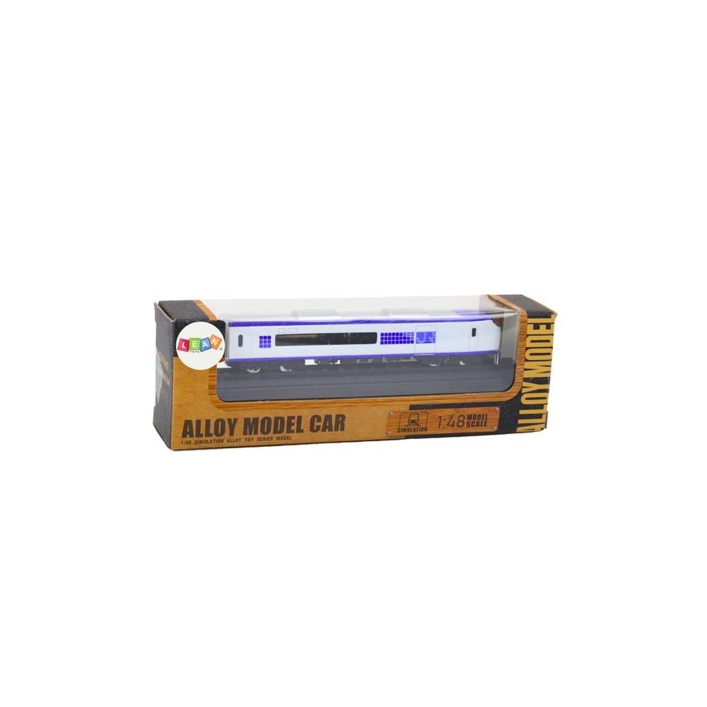 Kolekcionis modelis Railway Car, 1:48, Metalas, Balta ir Mėlyna