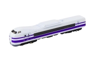 Collector's Model Train Wagon 1:48 Metal White and Purple
