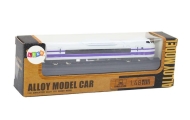 Collector's Model Train Wagon 1:48 Metal White and Purple
