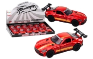 Auto Sportowe Samochód 1:32 Figurka Czerwona Spojler Metal
