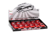 Auto Sportowe Samochód 1:32 Figurka Czerwona Spojler Metal